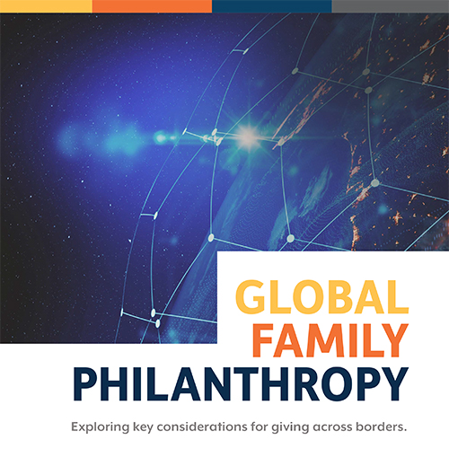 Global Family Philanthropy Report Cover